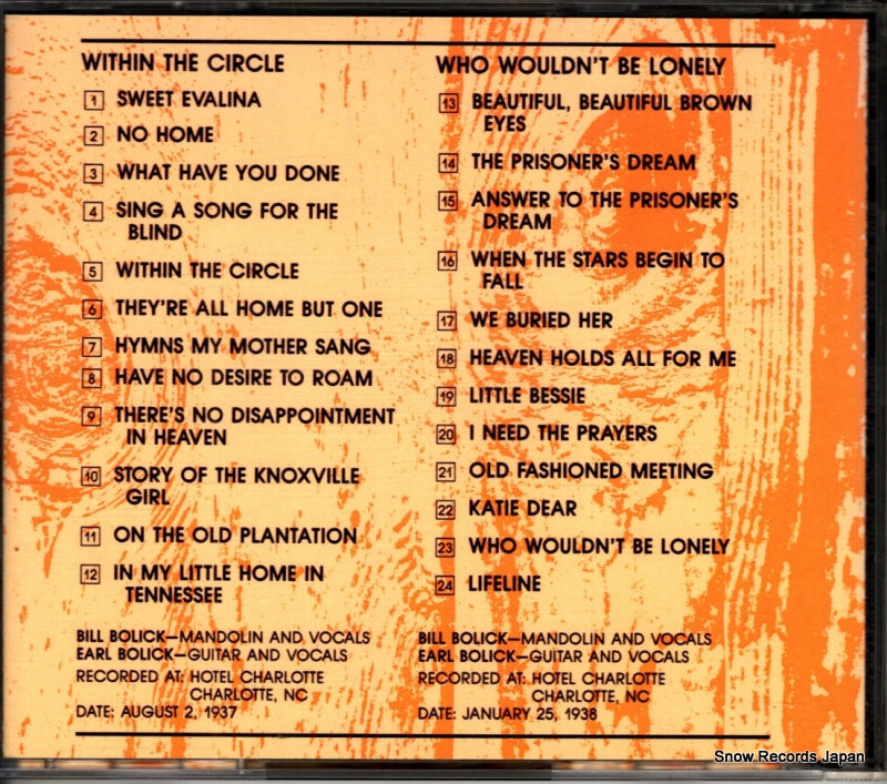 BSR-CD-1003/4 back cover