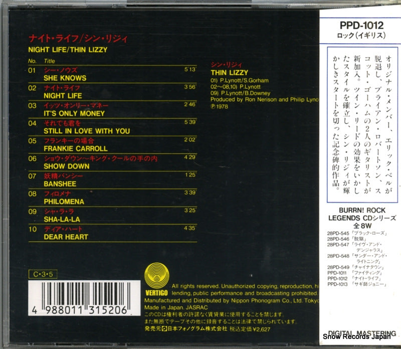PPD-1012 back cover