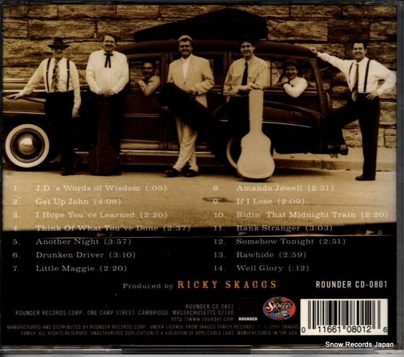 ROUNDERCD-0801 back cover