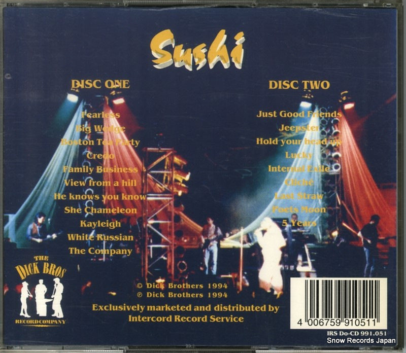 DDICK2CD-(GAS) back cover