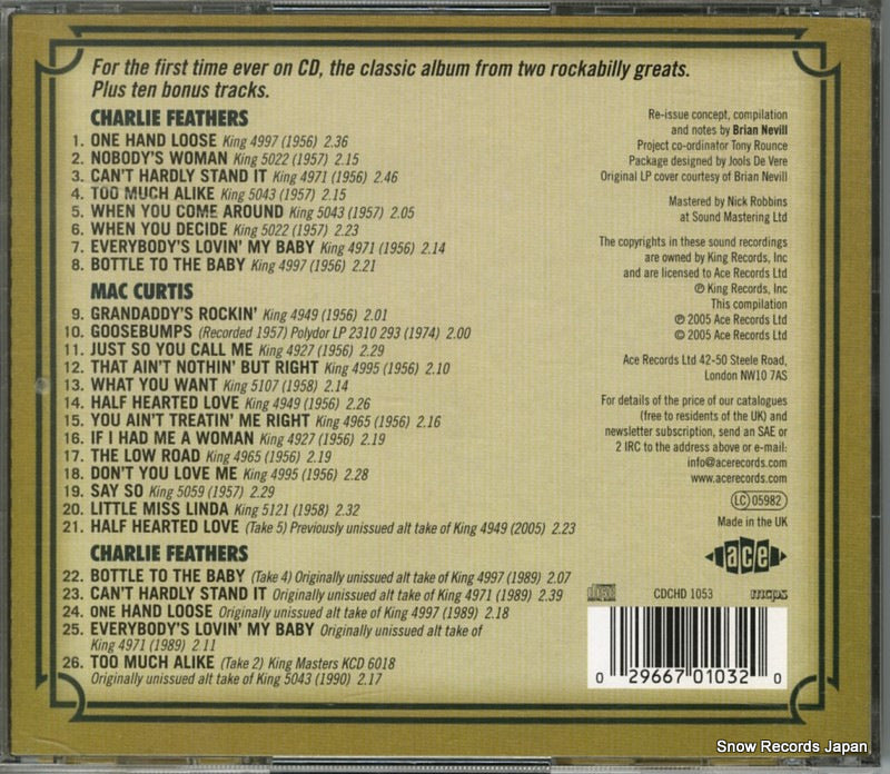 CDCHD1053 back cover