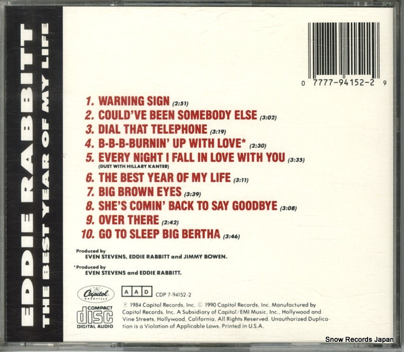 CDP7-94152-2 back cover