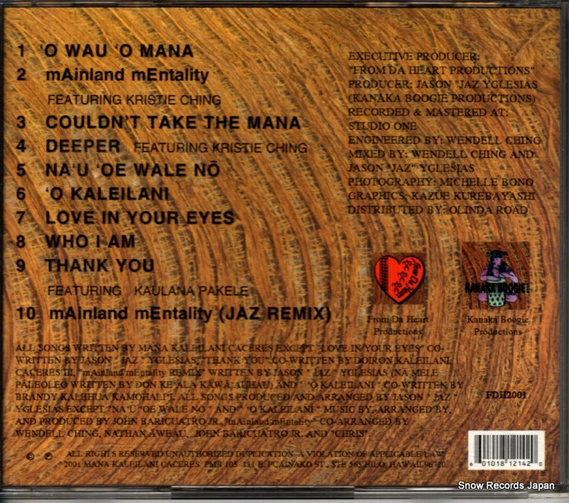 FDH2001 back cover