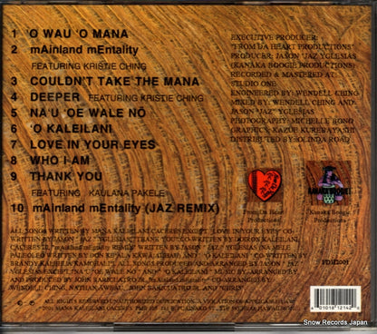 FDH2001 back cover