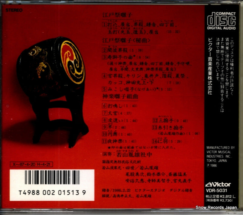 VDR-5031 back cover