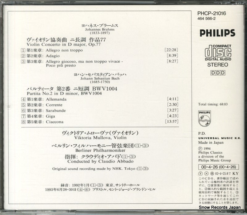 PHCP-21016 back cover