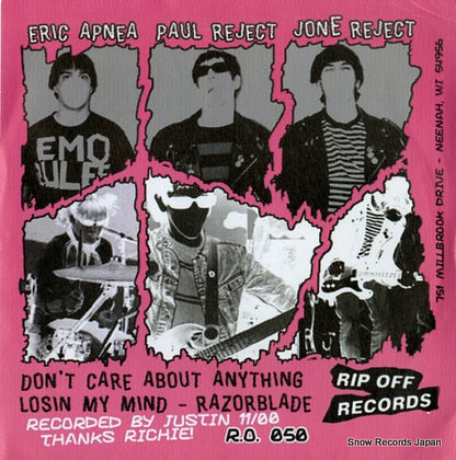 R.O.050 / R.O#050 back cover