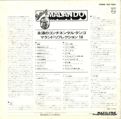 FDX-7003 back cover