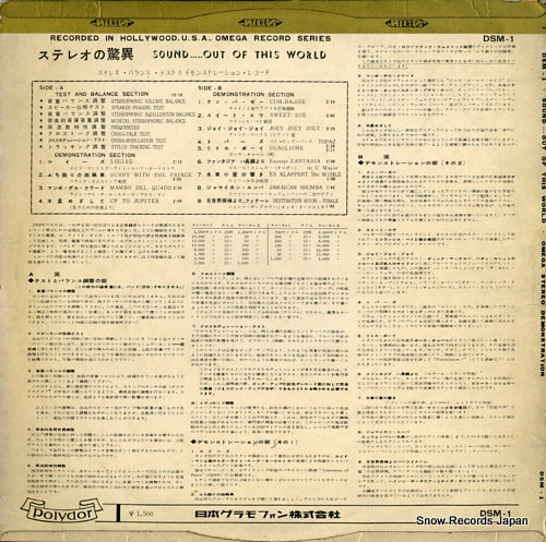 DSM-1 back cover