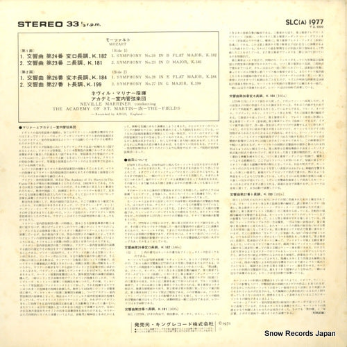 SLC(A)1977 back cover