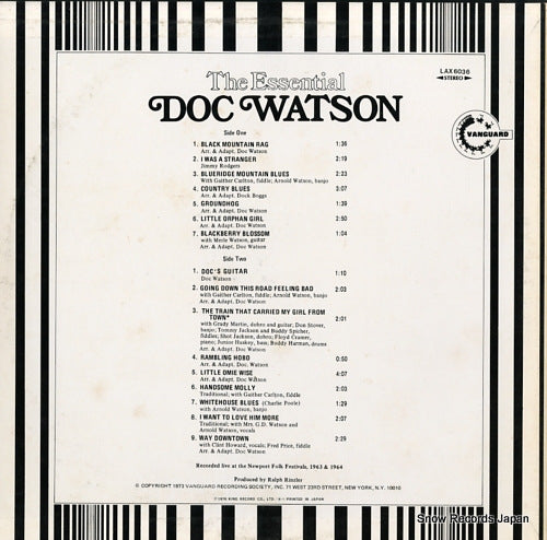 LAX6036 back cover