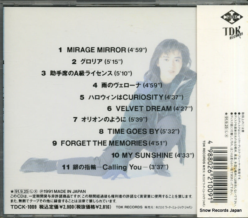 TDCK-1009 back cover