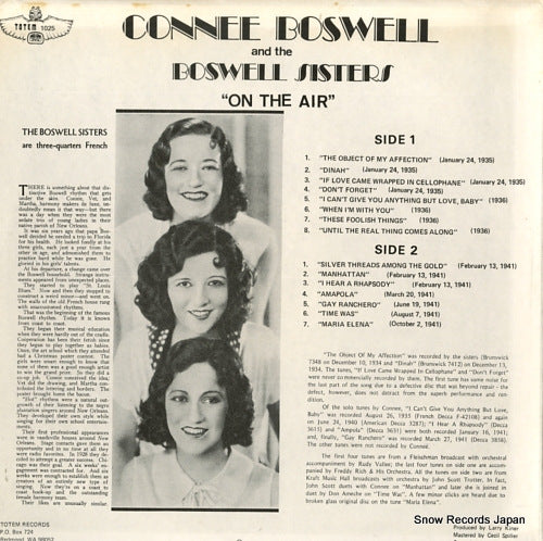 TOTEM1025 back cover